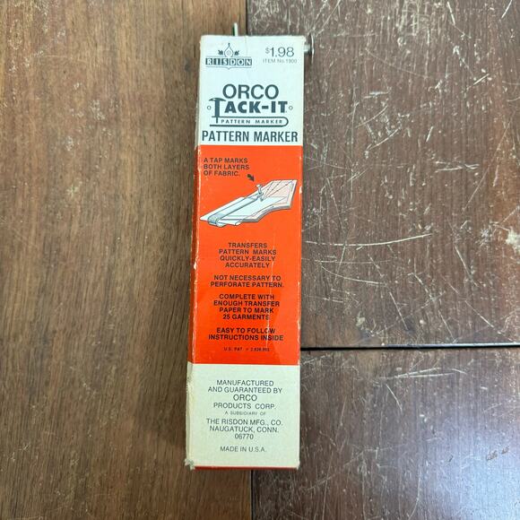 1950’s Risdon Orco Tack-It Pattern Marker Item No. 1900 - Picture 6 of 9